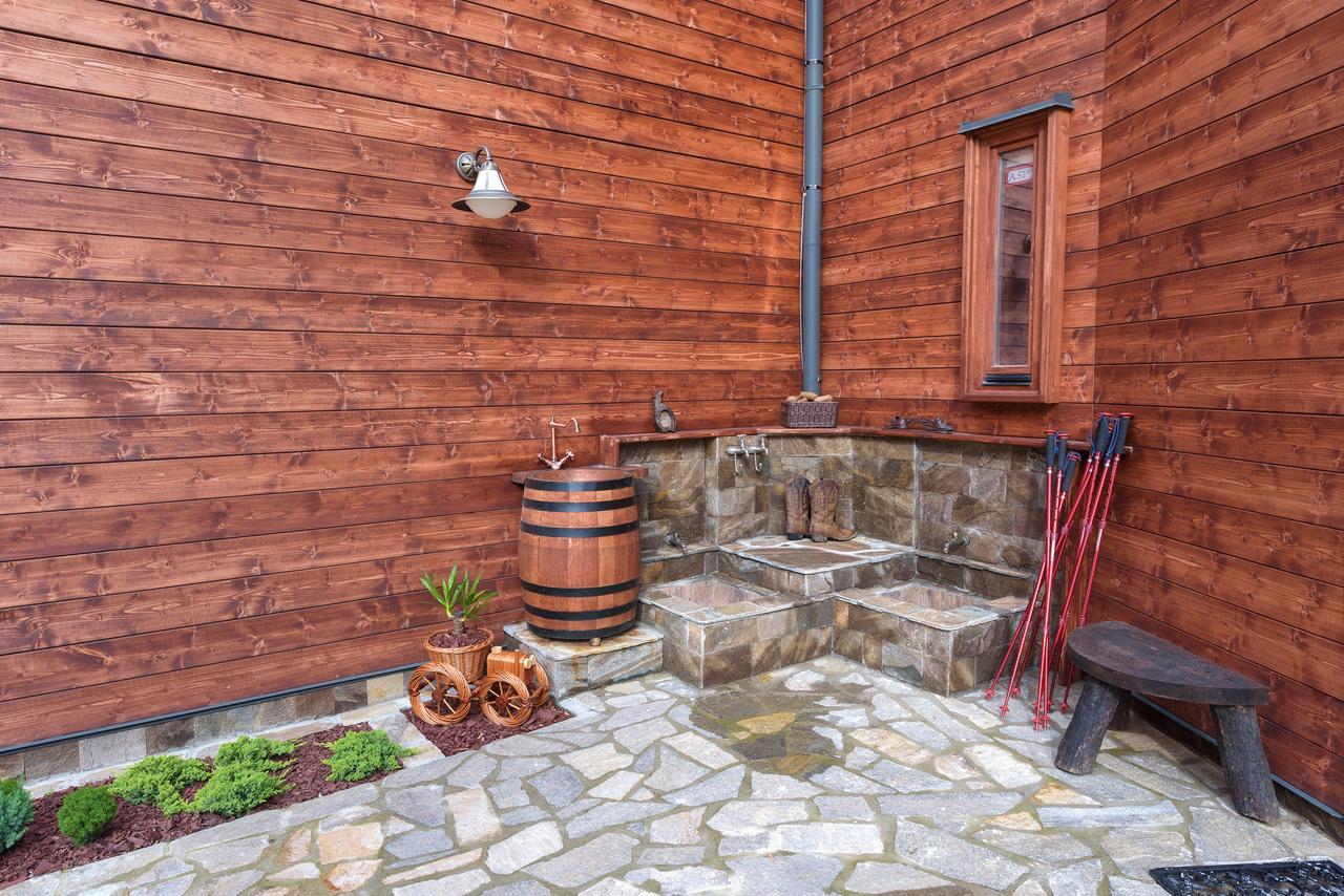 Pinus Villas Lodge With Private Jacuzzi & Phyto-Sauna Retreat Zheleznitsa Exterior foto